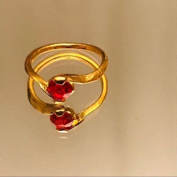 Birthstone Stackable
Single Stone Ring July - Picture 1 of 3
